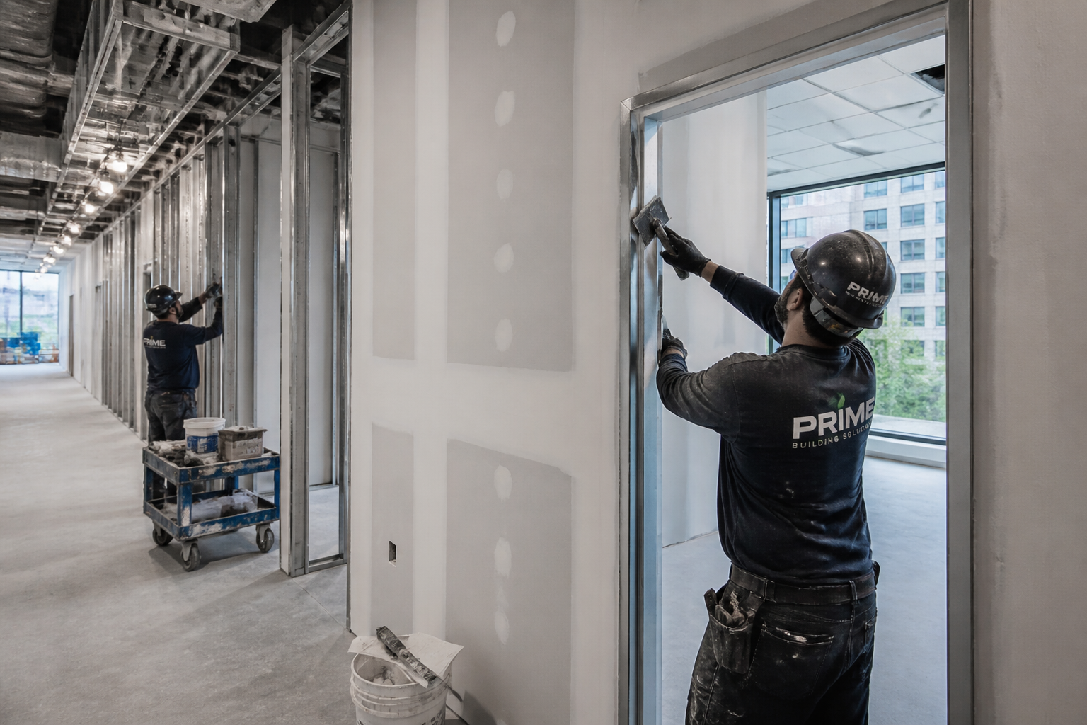 Commercial drywall