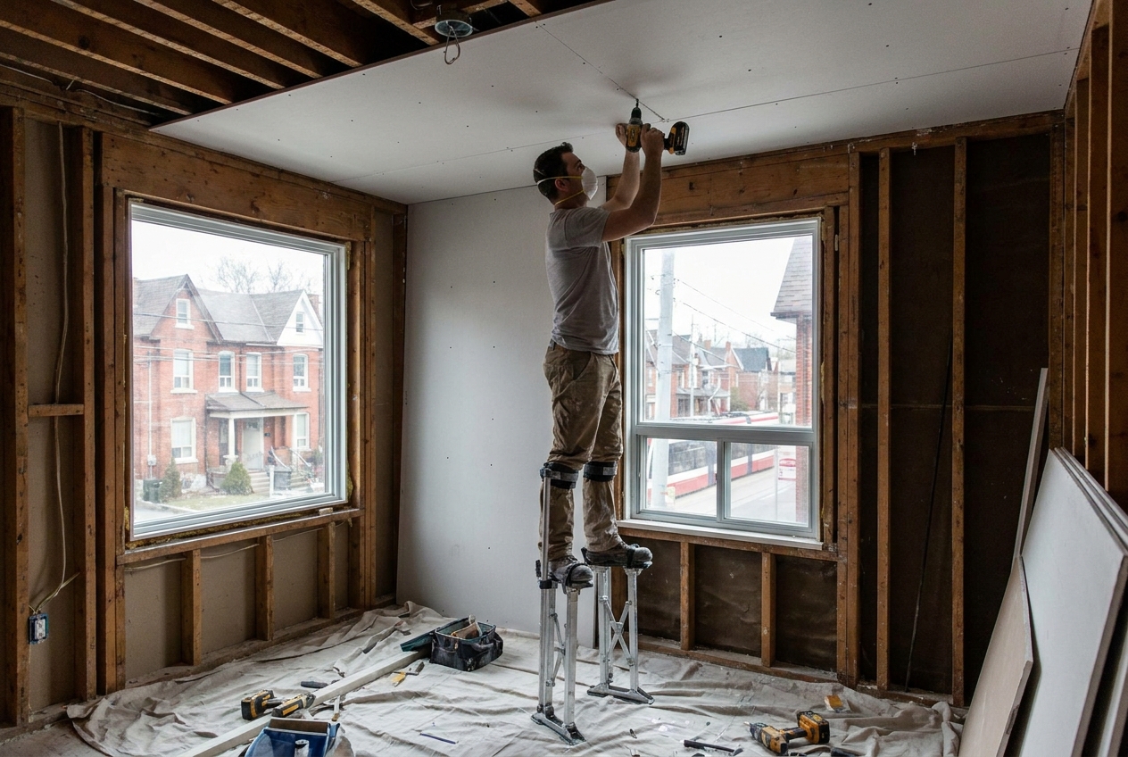 Recent drywall project 6